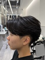 ビカムメンズヘアー 栄店(become men's hair)&nbsp;名古屋縮毛矯正/曲がる縮毛矯正/栄/センターパート