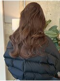 栄カットカラー透明感ナチュラルロング