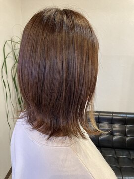 ヘアーフリーティー Hair freety インナカラー ～ベージュ～＃袋井駅＃白髪ぼかしインナーカラー