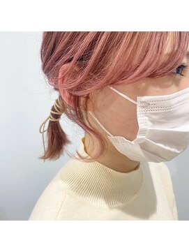 プラスイズム(PLUSISM) ピンクベージュ