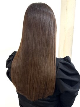 アルファ(alpha) 大人ガーリー/ダークアッシュ/似合わせカット/ミディアムレイヤ