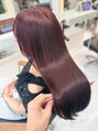 エレリー 栄店(EleRe)&nbsp;ダメージレス◎ブリーチなしダブルカラーでつくるRose Red♪
