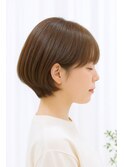 前下がりミニボブ