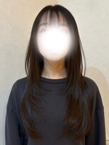 ヘアーサロン リアン 熊谷2号店(hair salon Rien) ナチュラルロング×顔周りレイヤー