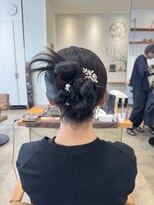 オートル 綱島店(AUTRE by FUGA hair) タイトリボンカチモリ * お呼ばれヘアセット