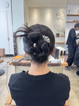 オートル 綱島店(AUTRE by FUGA hair) タイトリボンカチモリ * お呼ばれヘアセット