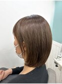 つやブラウンボブ