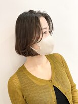 ナナバイロッカ(nana by rocca)&nbsp;抜け感センターパートボブ［髪質改善］