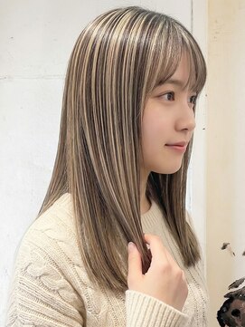 エノア 東京(ENORE) アンブレラカラー/ブリーチ/ダブルカラー/ロング