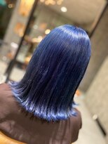 アース コアフュールボーテ 諏訪店(EARTH coiffure beaute)&nbsp;ブルーケアブリーチ外ハネボブ