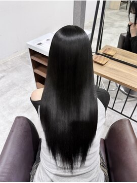 キャパ セントラル 天神 大名店(CAPA central) コリアンブラック 水素トリートメント 髪質改善 ダメージレス