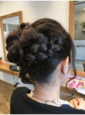 華やか＆大人なヘアセット♪