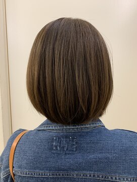 パティオン(PATIONN) ボブスタイル☆アッシュグレージュで透明感のある髪型に！！