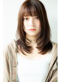 ツヤサラ美髪の小顔セミロング【toto::フジモトヒロユキ】