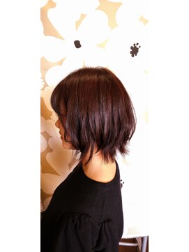 美容室デジャブーヘアー(Dejavu Hair) 外ハネショートボブ