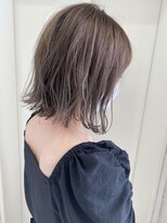 ヘアーデザイン シュシュ(hair design Chou Chou by Yone)&nbsp;ヘーゼルベージュ×切りっぱなしボブ♪