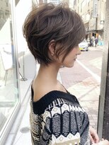 アヴァロン(AVALON)&nbsp;絶壁解消×くびれ×30代40代50代×前髪長め大人ショートボブ永