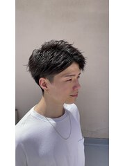 『SORA麻布十番』爽やかアップバングショート