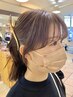 【比嘉限定】 韓国カット顔周りレイヤー韓国風カット＋カラー＋艶髪TR6600～