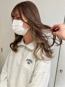 エミィ(emme) 【emme×笹川】イヤリングカラー×パーマ