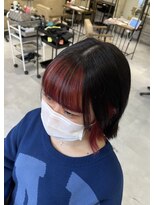 キキ(kiki by KENJE) Faceframing color × red