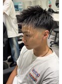 フェードカット/バリアート/刈り上げ/メンズショート/短髪