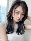 大人かわいい似合わせカット/くびれヘア/美髪韓国/髪質改善/新宿