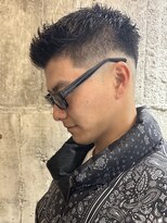 ニアウ 太田店(Niau)&nbsp;フェードメンズパーマメンズショートベリーショートツイスト眉毛