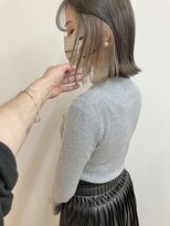 似合わせ/白髪ぼかし/インナーカラーに特化した髪質改善サロン 元住吉 武蔵小杉&nbsp;【根拠のある似合わせ】インナーカラー/イヤリングカラー