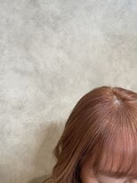 オーガニック ヘアサロン クスクス(organic hair salon kusu kusu) ベージュピンク×ゆるふわ