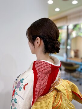 ジラ ヘアアンドメイク(girra HAIR&MAKE) 振袖着付けヘアセット
