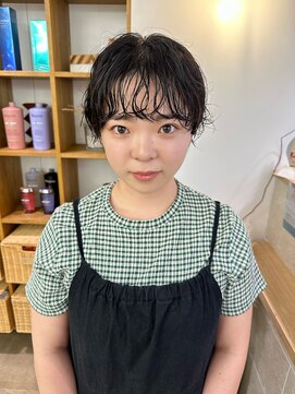 サンド 大阪梅田(sand) フルバング/イメチェン/似合わせカット[大阪梅田駅]