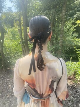 ヘアーコンセプト アイアイオ(HAIR CONCEPT iio) お呼ばれヘアセット