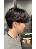毛流れニュアンスパーマ【町田メンズカット】