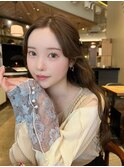 髪質改善＊小顔くすみフェミニンロングベージュ＊【Zina姪浜】