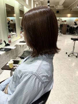 リー 尼崎(Lee) インナーカラーボブ