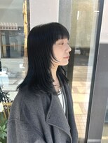 ツタ(tuta) 顔まわりレイヤースタイル