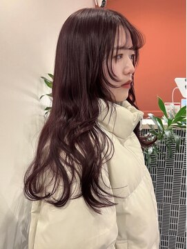 サンデイズド(SUNDAZED) レッドブラウン/セミロング