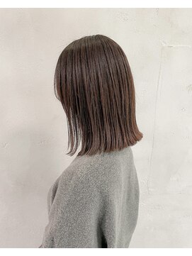 ハルキミナトジャパン 神戸(HARUKI MINATO japan) 切りっぱなしボブ 20代30代40代ヘア 小顔 神戸ボブ 三ノ宮