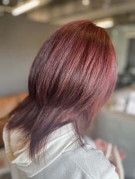 ジールヘアー(GIIL HAIR) ワイルドレッドカラー