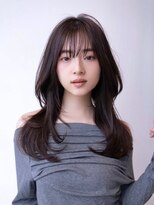 エースハバナ 渋谷(1 HAVANA)&nbsp;チョコグレージュ/20代30代大人かわいい/ミディアムレイヤー