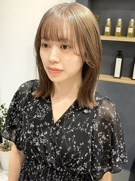 ラミエバイメルト 下北沢(lamie by melt) 花田/ニュアンスカラーグレージュメルティカラーベージュ下北沢