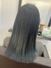 【梅雨対策◎美髪自慢】艶カラーカット＋ラメラトリートメント＋癒しスパ10分