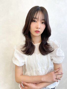 トゥルーズ 梅田店(TLUUS) 【TLUUSホワイトグレージュチェリーブラウンミニウルフ】