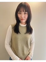 ユー セント(yew scent)&nbsp;ロングレイヤー/フェイスレイヤー/顔周りレイヤー/前髪カット