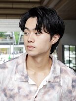 ガーデンヨコハマエスト(GARDEN YOKOHAMA est)&nbsp;毛流れパーマ　センターパート　ショート