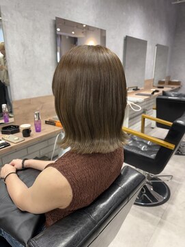 モク(mok) 明るめオリーブベージュ◎