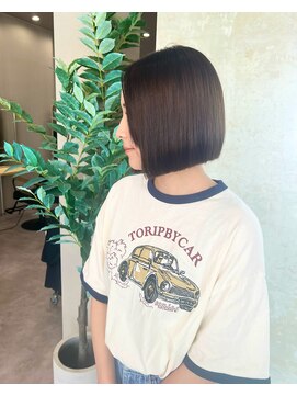コール(cor.) 【cor.】切りっぱなしボブ