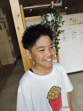 リボーン 大江店(reborn) マイルドフェード　ジェットモヒカン