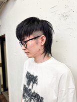 ヘアサロン エフ 渋谷(F)&nbsp;#マッシュウルフ#メンズカット#マレット